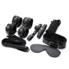 Generique Coffret BDSM 7 Pièces Wicked Noir